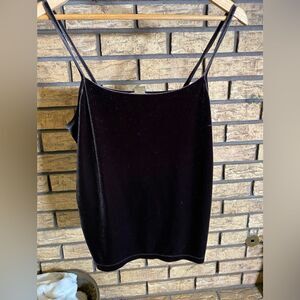 ‎Vintage velvet spaghetti strap